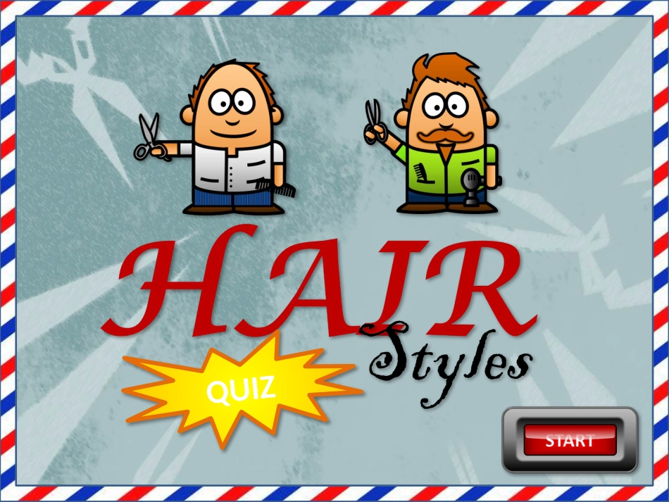 【趣味游戏英语教学课件】hair-styles_第1页