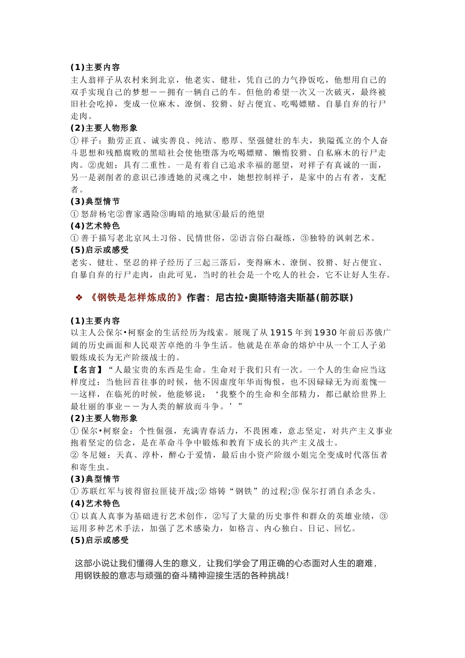 初中语文20本名著导读精华_第2页