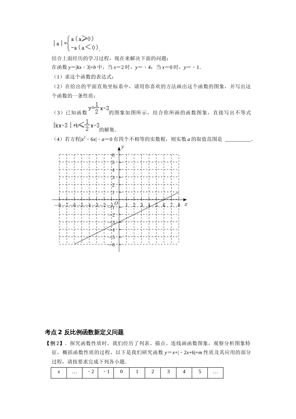 【2025版初中数学74大招专题突破】专题71 函数中的新定义问题（原卷版）_第2页