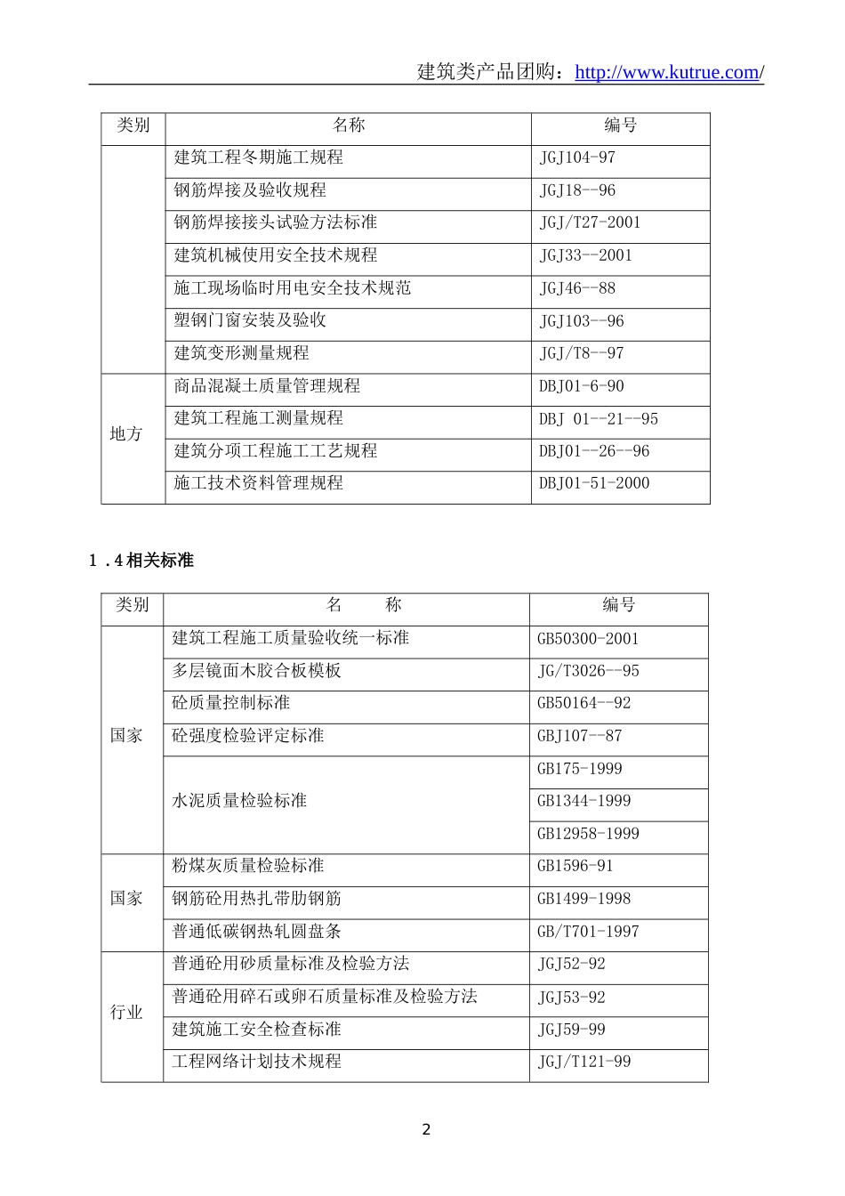 [北京]回迁住宅楼施工组织设计(高层 剪力墙)_第3页