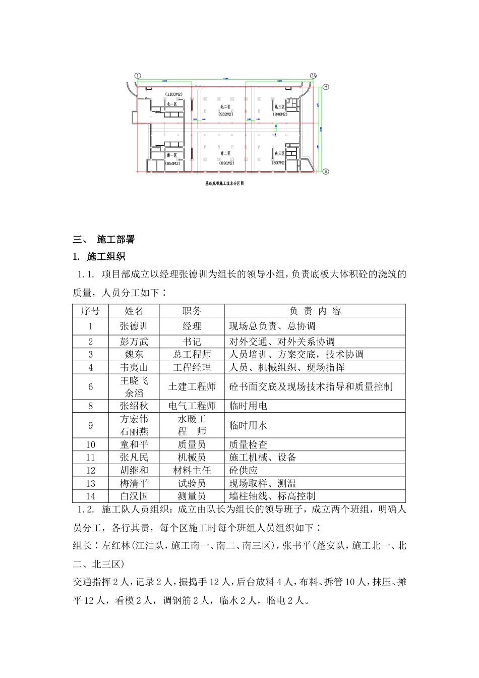 北京市通信公司综合业务楼工程大体积砼施工组织设计方案_第2页