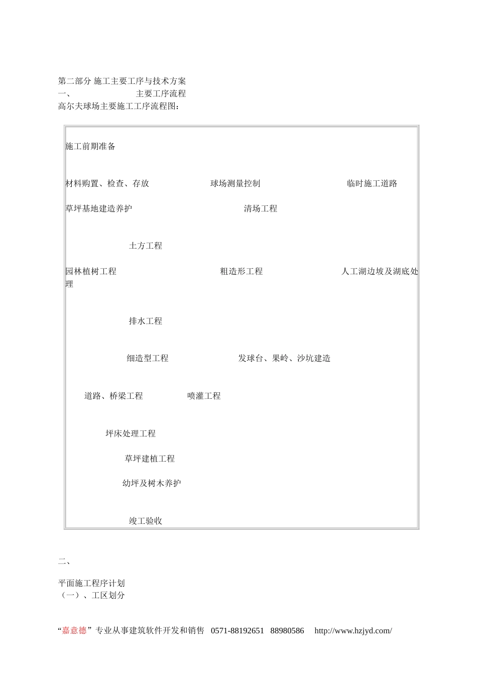 高尔夫球场建造施工组织方案_第3页