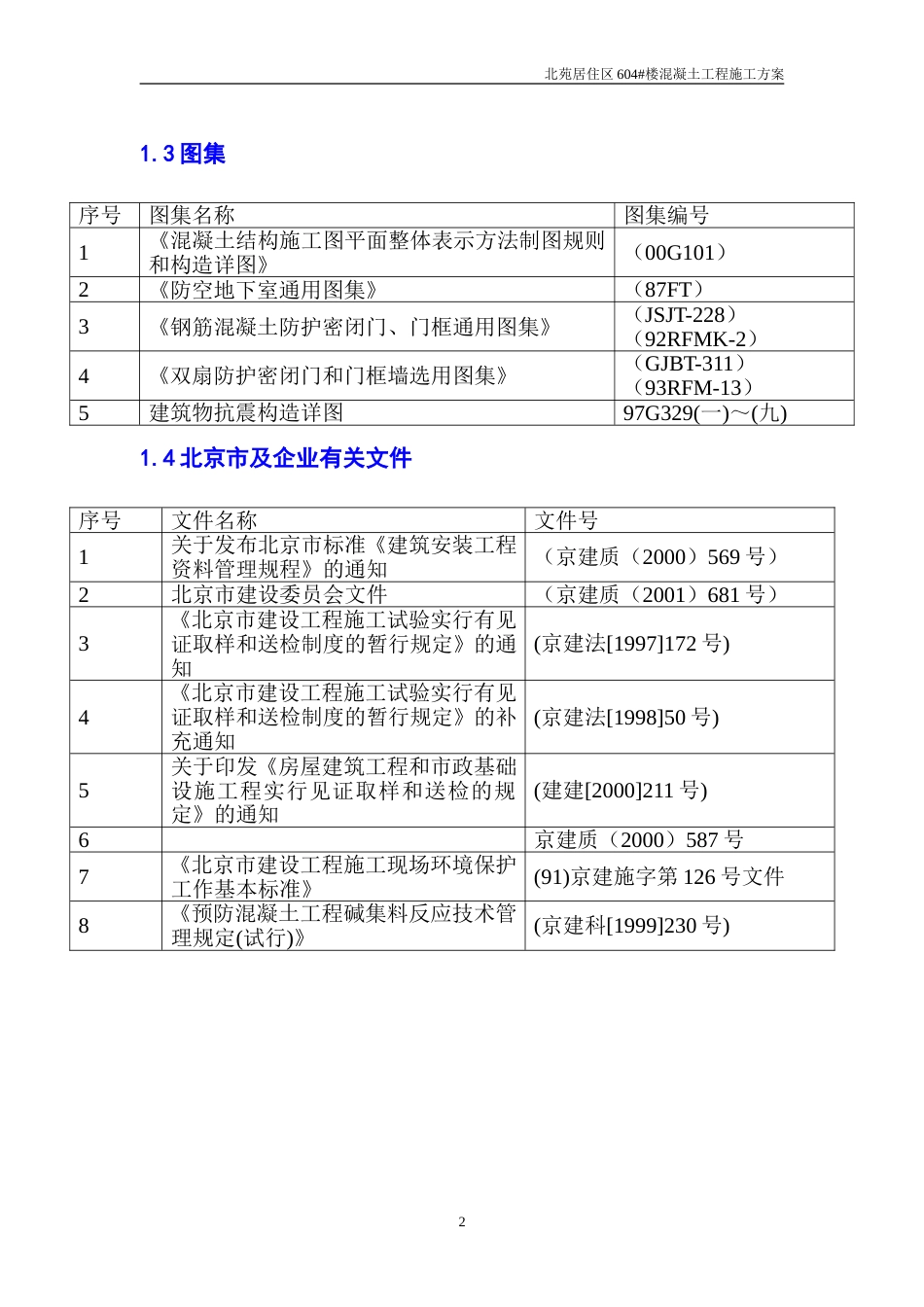 混凝土施工施工组织方案_第2页