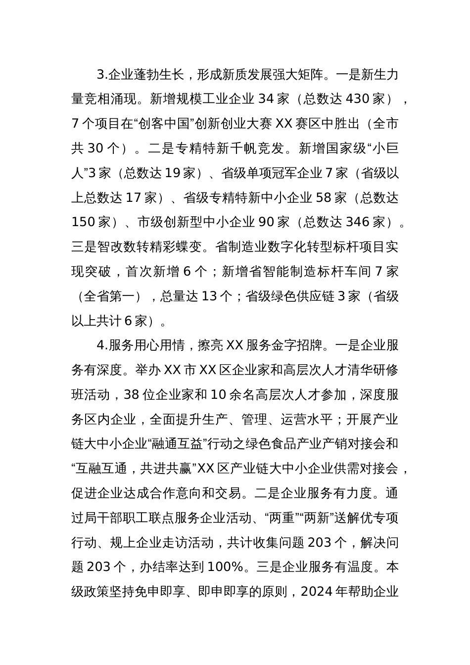 区工信局2024年度工作总结及2025年度工作计划_第3页