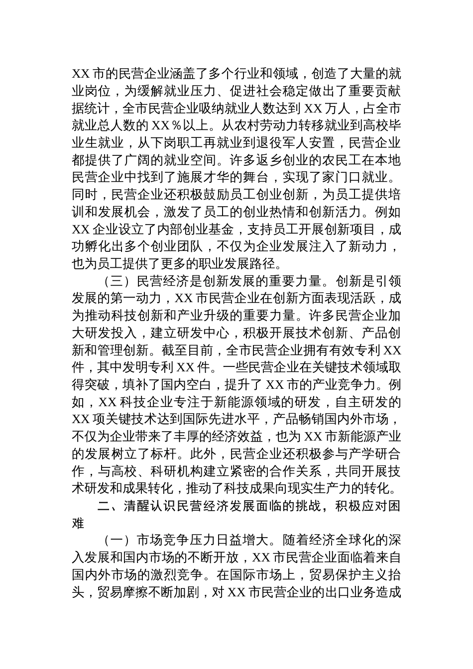 2025专题学习在民营企业座谈会上的重要讲话精神研讨发言材料_第2页