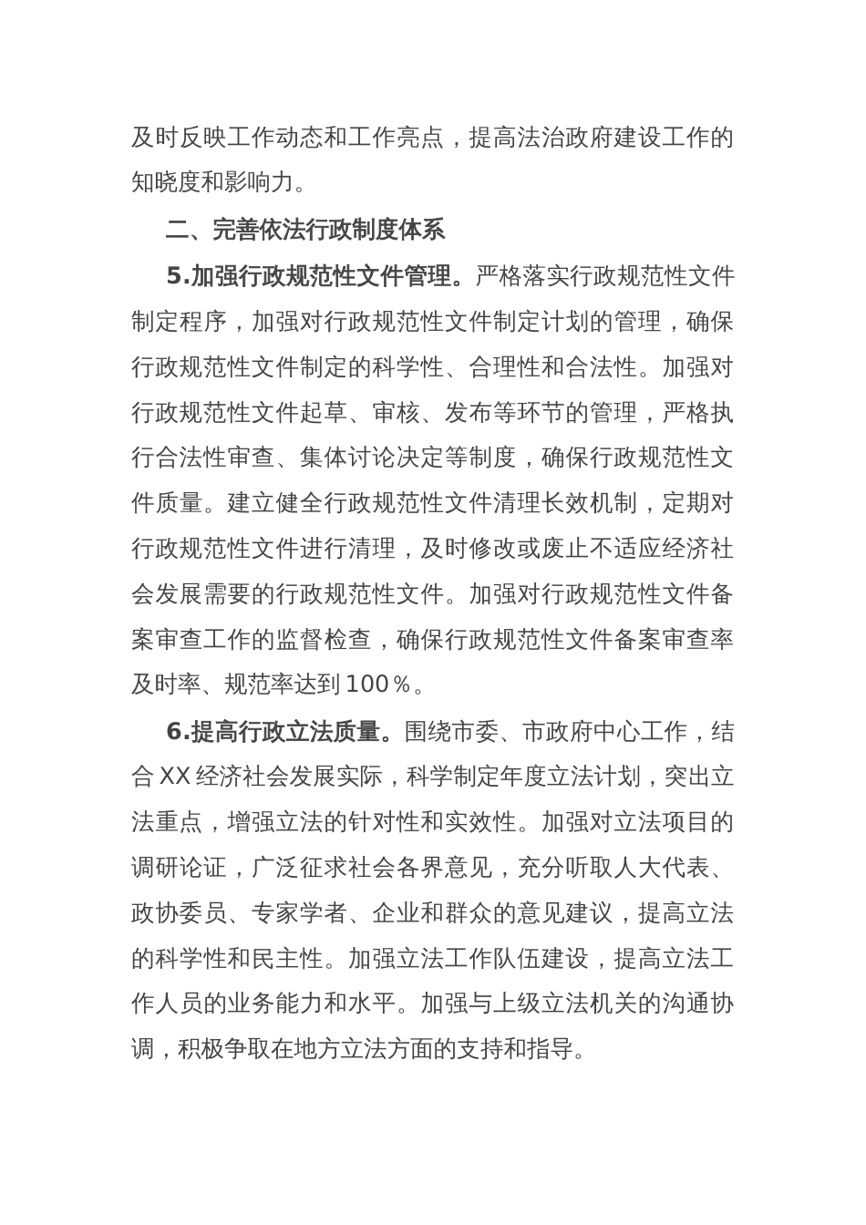 市政府办公室2025年法治政府建设工作要点_第3页