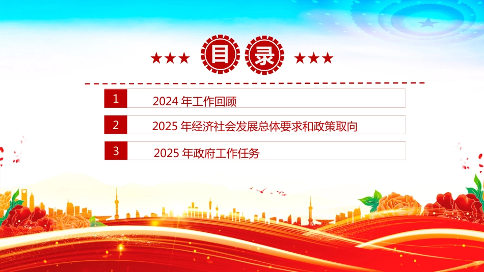 2025政府工作 报告要点速览PPT学习全国两 会精神_第3页