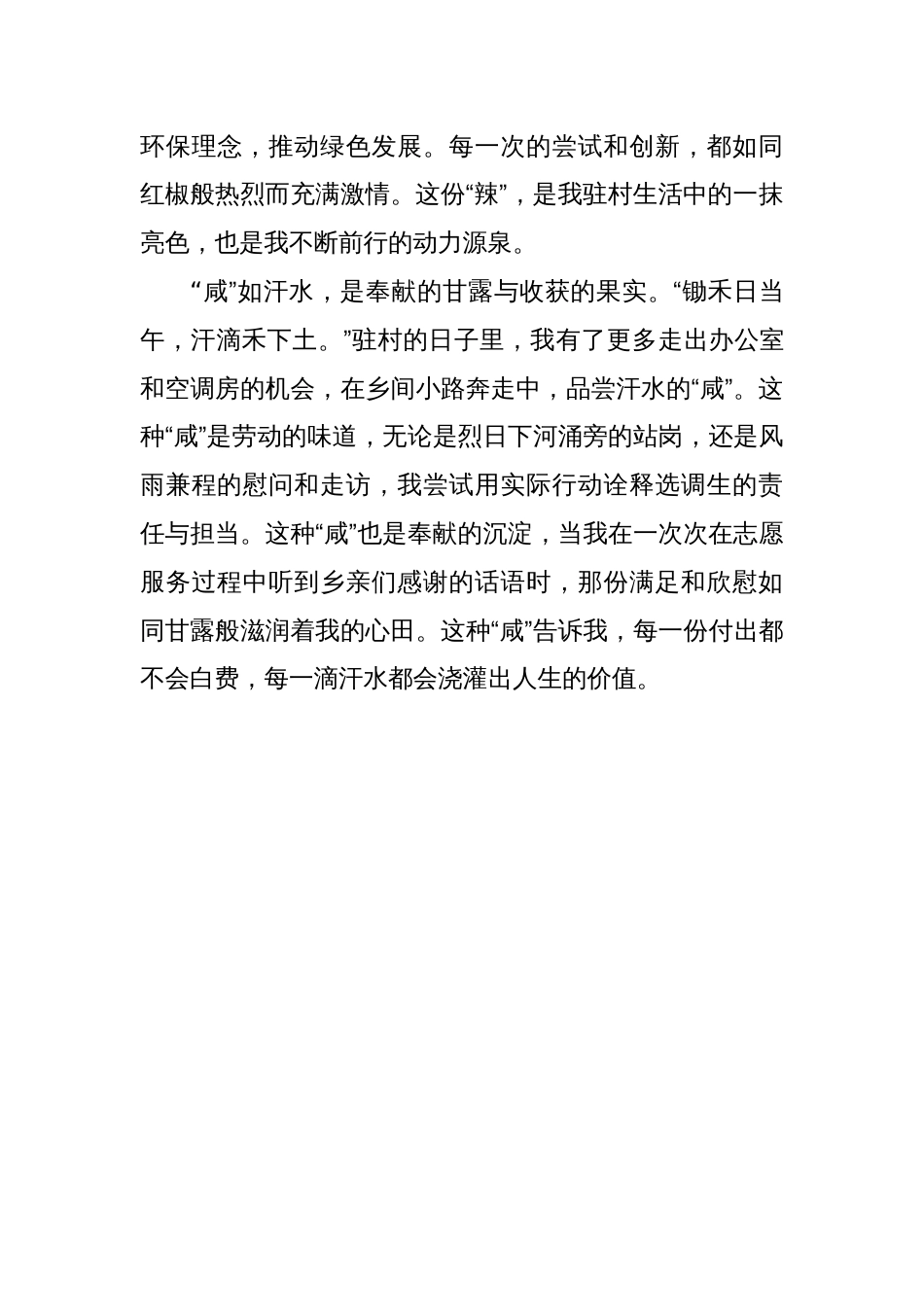选调札记：驻村年货里的“酸甜苦辣咸”_第3页