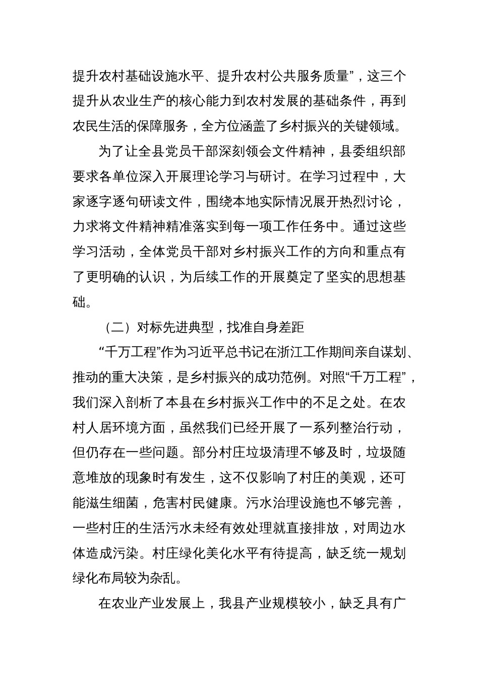 县委书记学习中央一号文件研讨发言_第2页