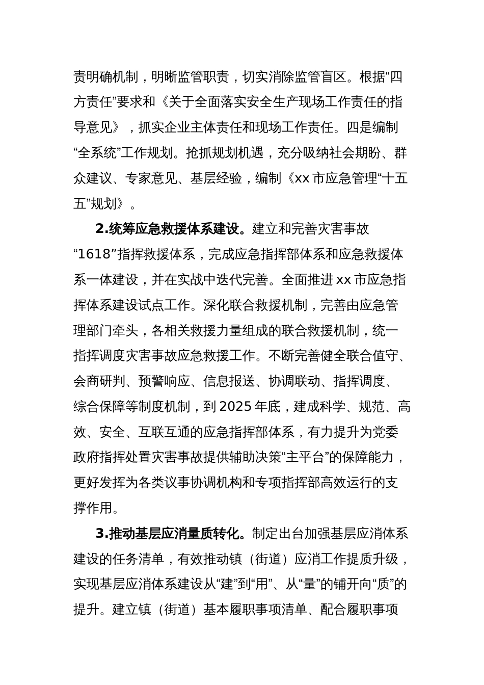 2025年全市应急管理工作要点_第3页