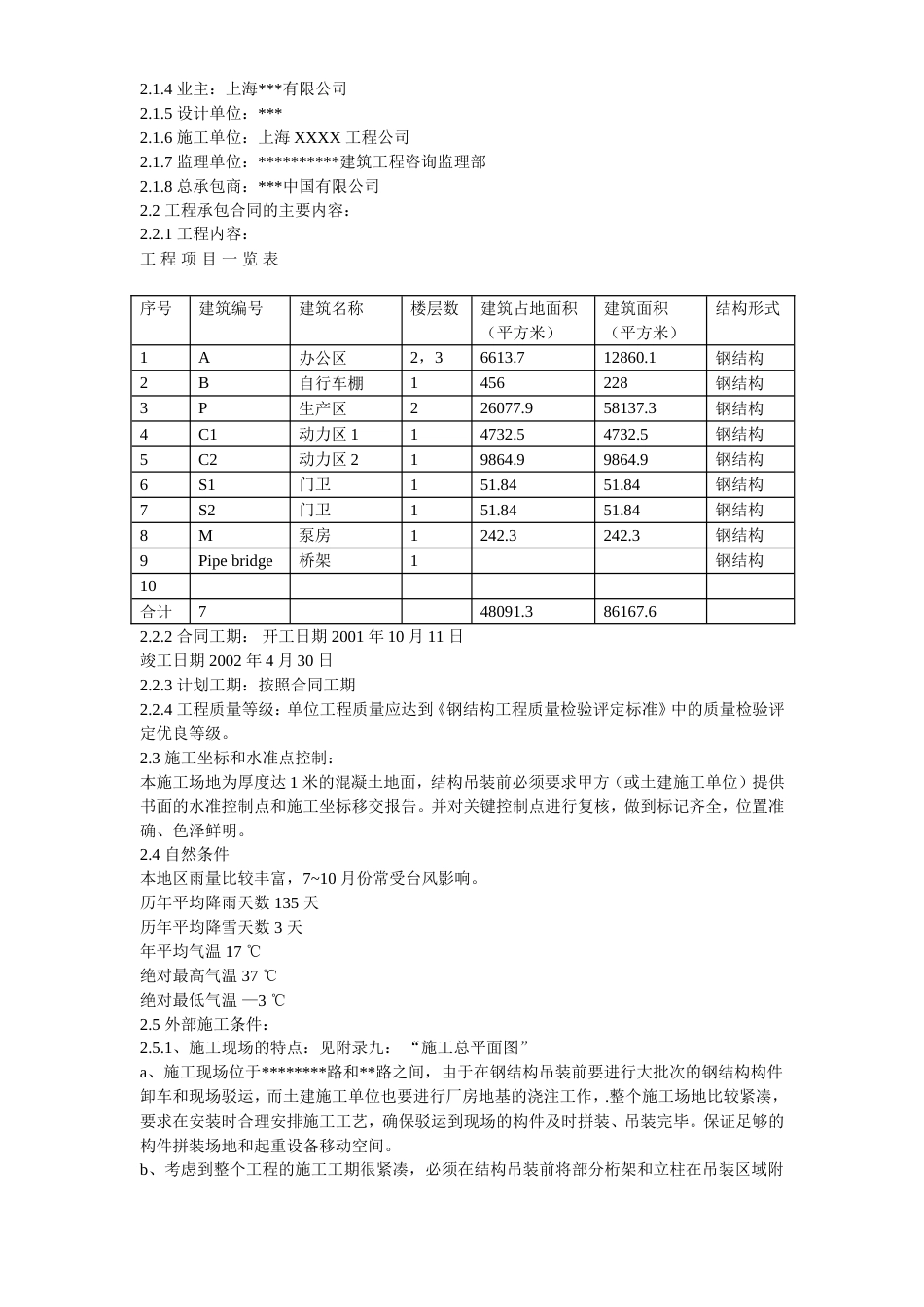 20-上海某厂房钢结构安装工程施工组织设计_第3页