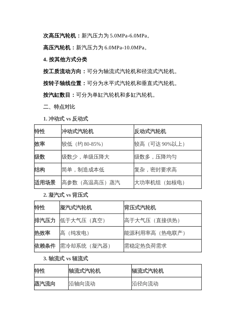 汽轮机的分类、工作原理和特点_第2页