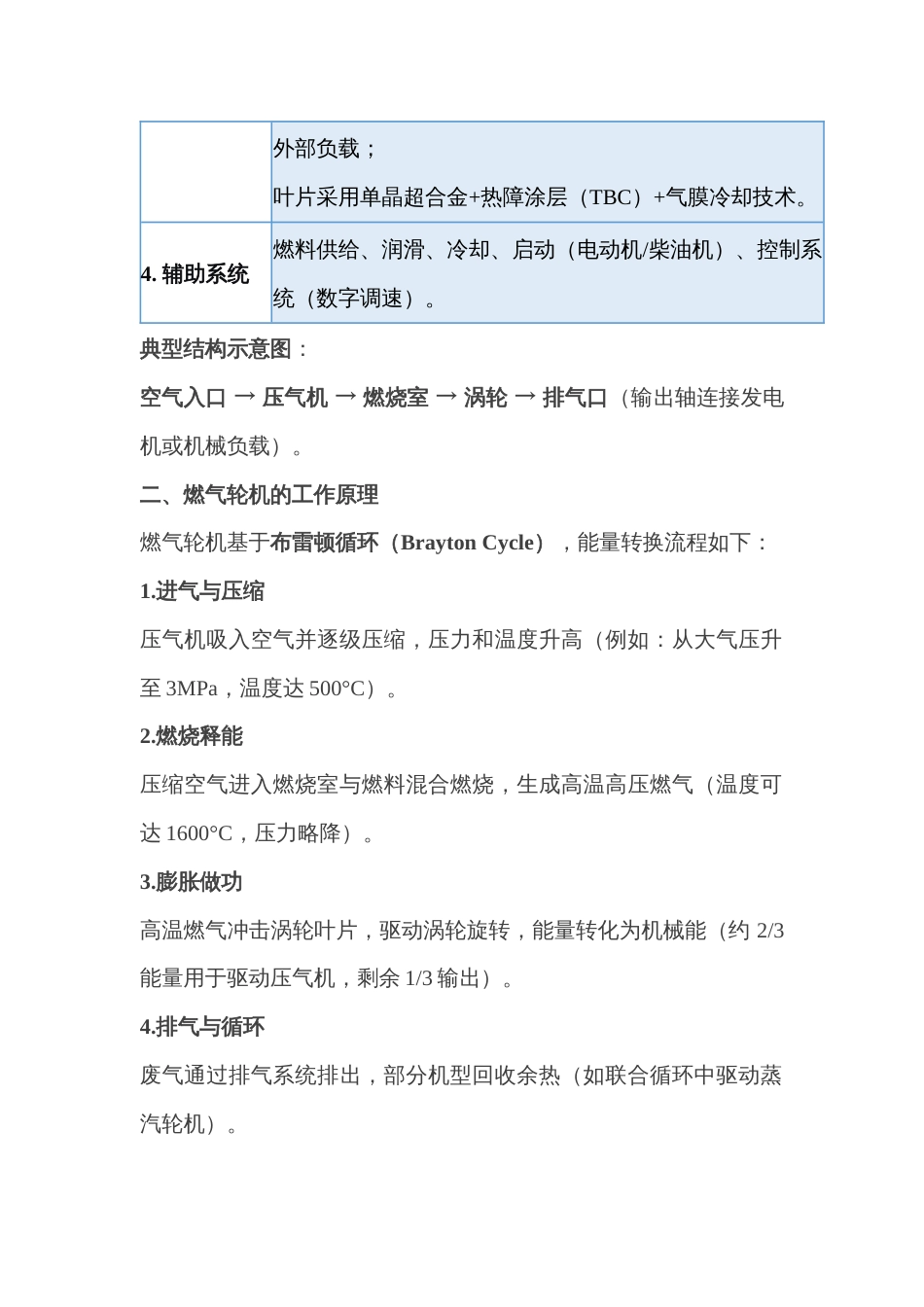 燃气轮机的结构、工作原理、特点应用_第2页