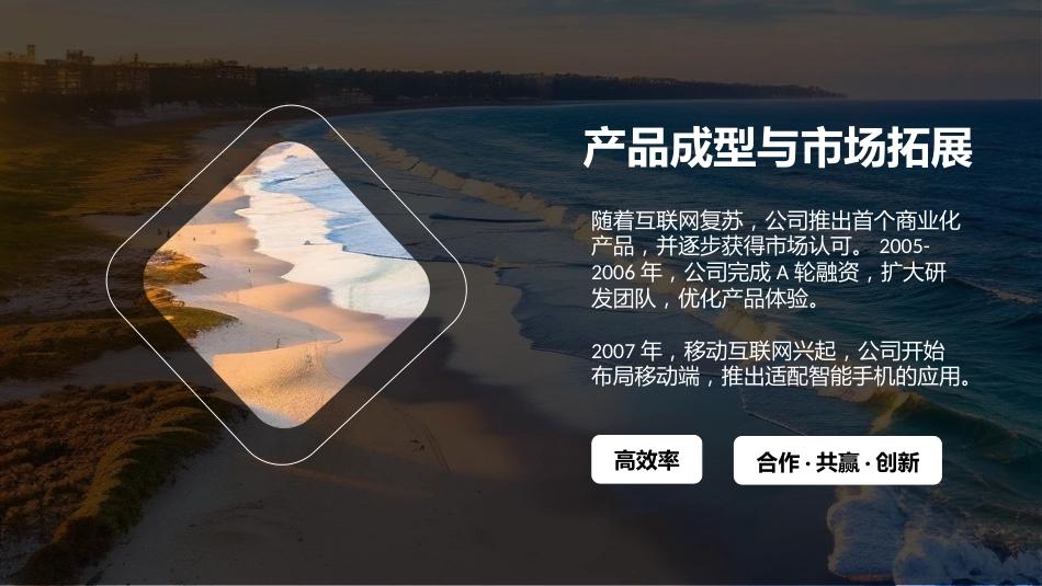 006动态封面页和目录页开花和内容螺旋动画动画效果ppt模板_第3页