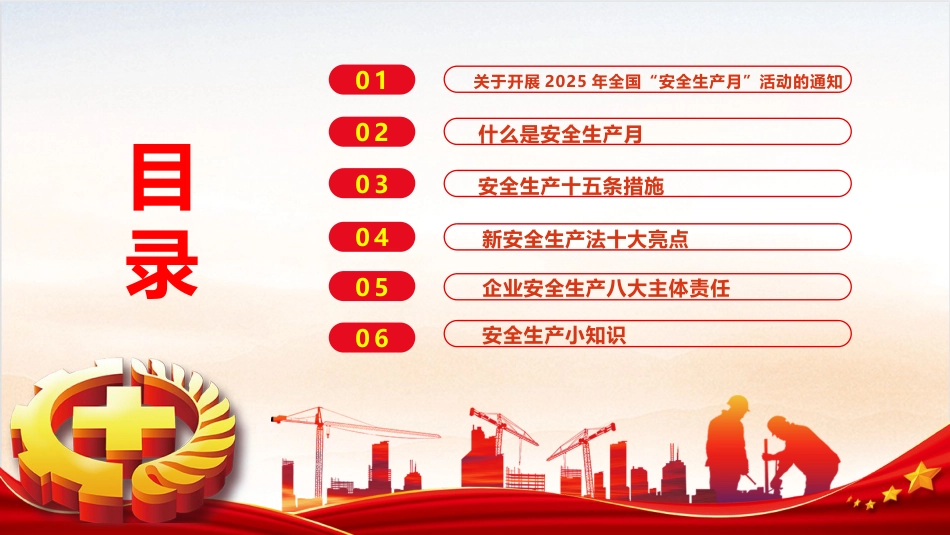 2025年全国安全生产月PPT课件_第2页