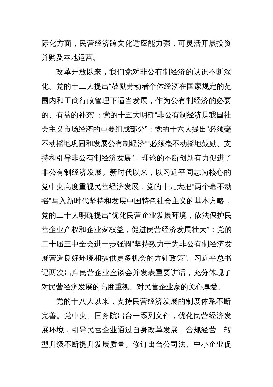 研讨发言：优化发展环境支持民营企业大显身手_第2页
