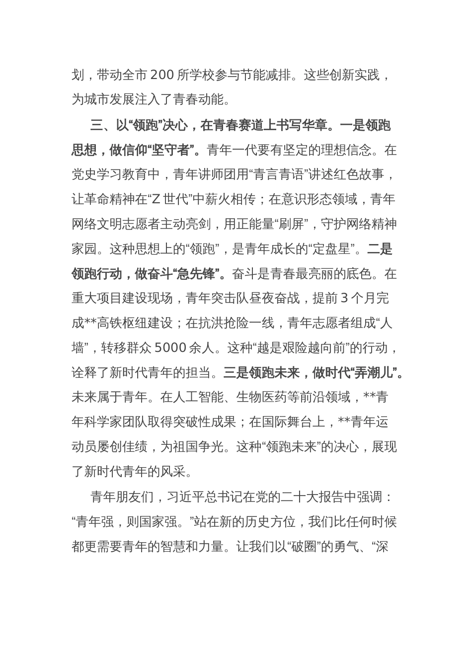 在市团代会上的讲话_第3页
