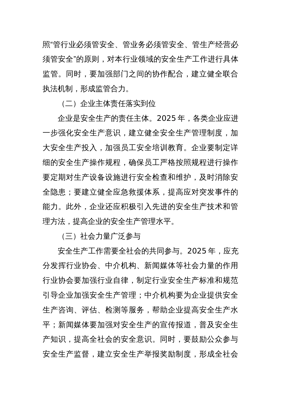 横向到边 纵向到底 筑牢2025年安全生产防线_第2页