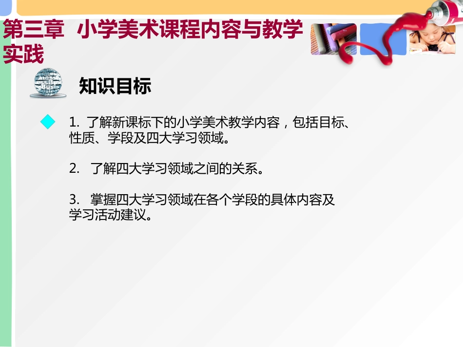 《小学美术教学论》课件03小学美术课程内容与教学实践_第2页