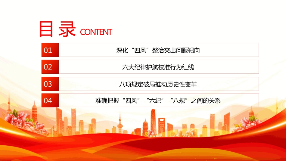2025四风六纪八规PPT党的作风建设学习课件_第3页