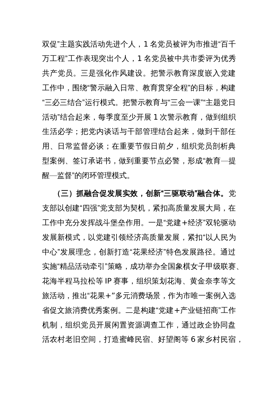 市文旅局上半年党建工作总结_第3页