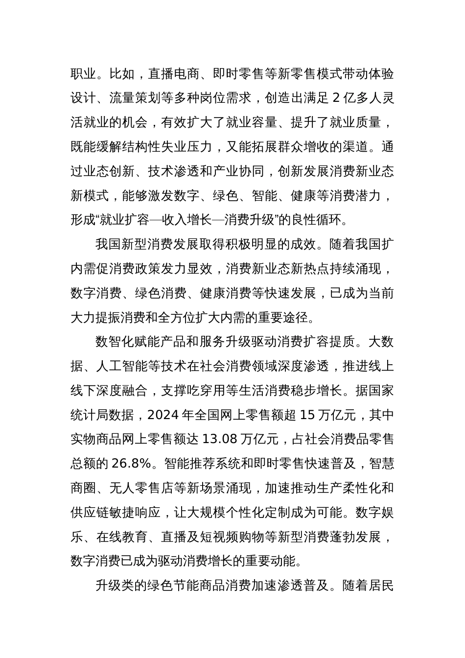 持续促进新型消费主体培育与市场循环机制创新_第3页