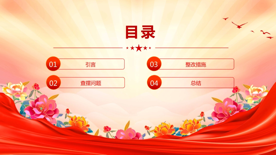 防返贫监测干部学习教育问题查摆与整改措施PPT模板课件_第3页