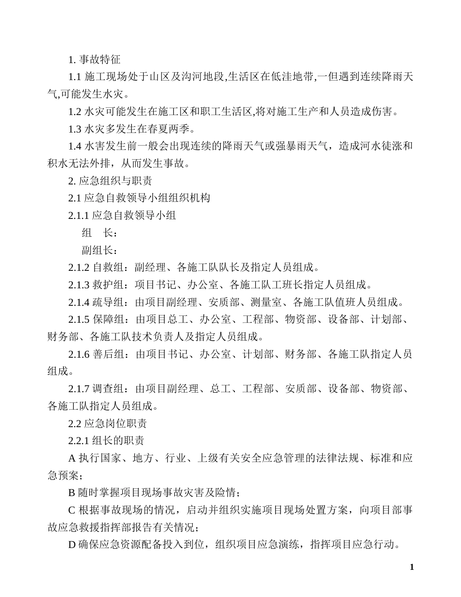 水灾现场处置方案_第1页