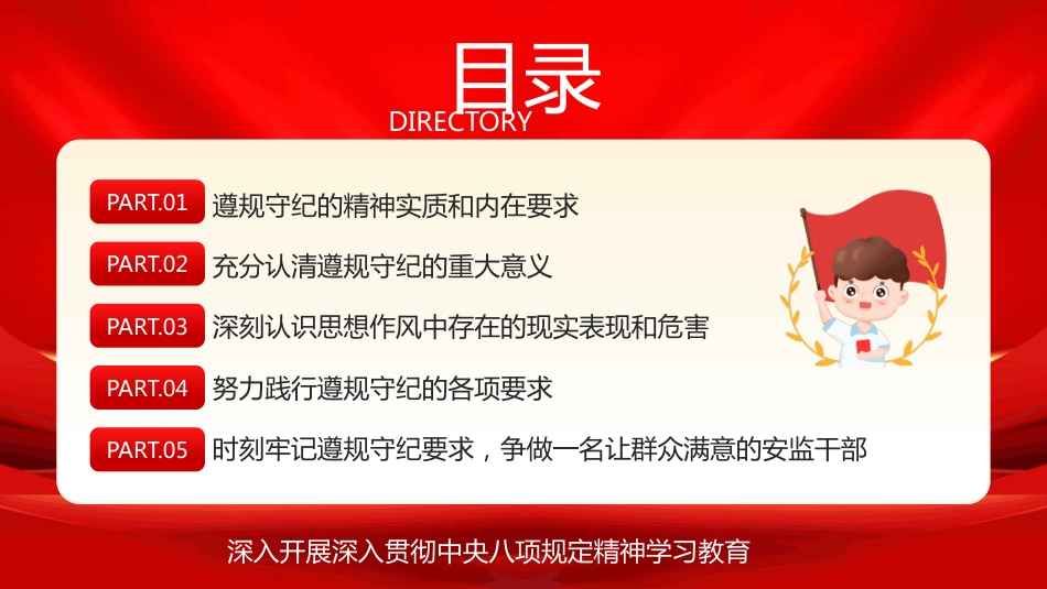 2025作风建设学习教育PPT做遵规守纪的党员干部_第3页