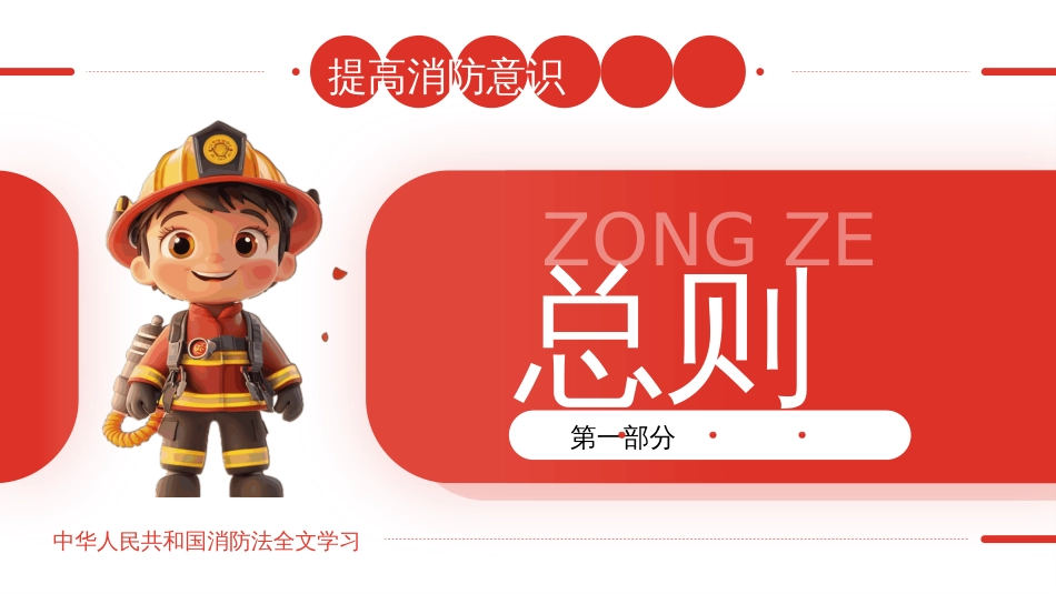 《中华人民共和国消防 法》全文学习PPT提高消防意识主题课件_第3页