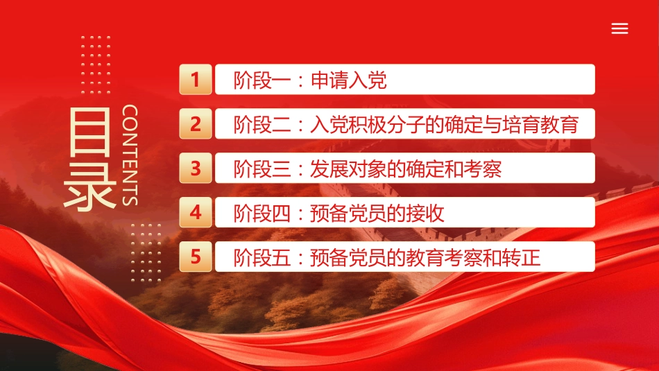党员发展步骤PPT发展党员的5个阶段25个步骤_第2页
