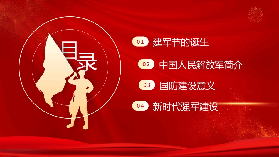 2025八一建军节PPT热烈庆祝中国 人民解放军建军98周年_第2页