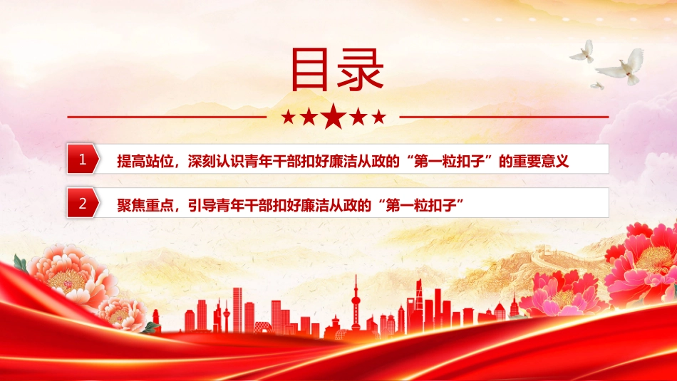 年轻干部廉洁从政扣好“第一粒扣子”PPT深化作风建设走好廉洁从政路党课课件（含文字稿）_第3页