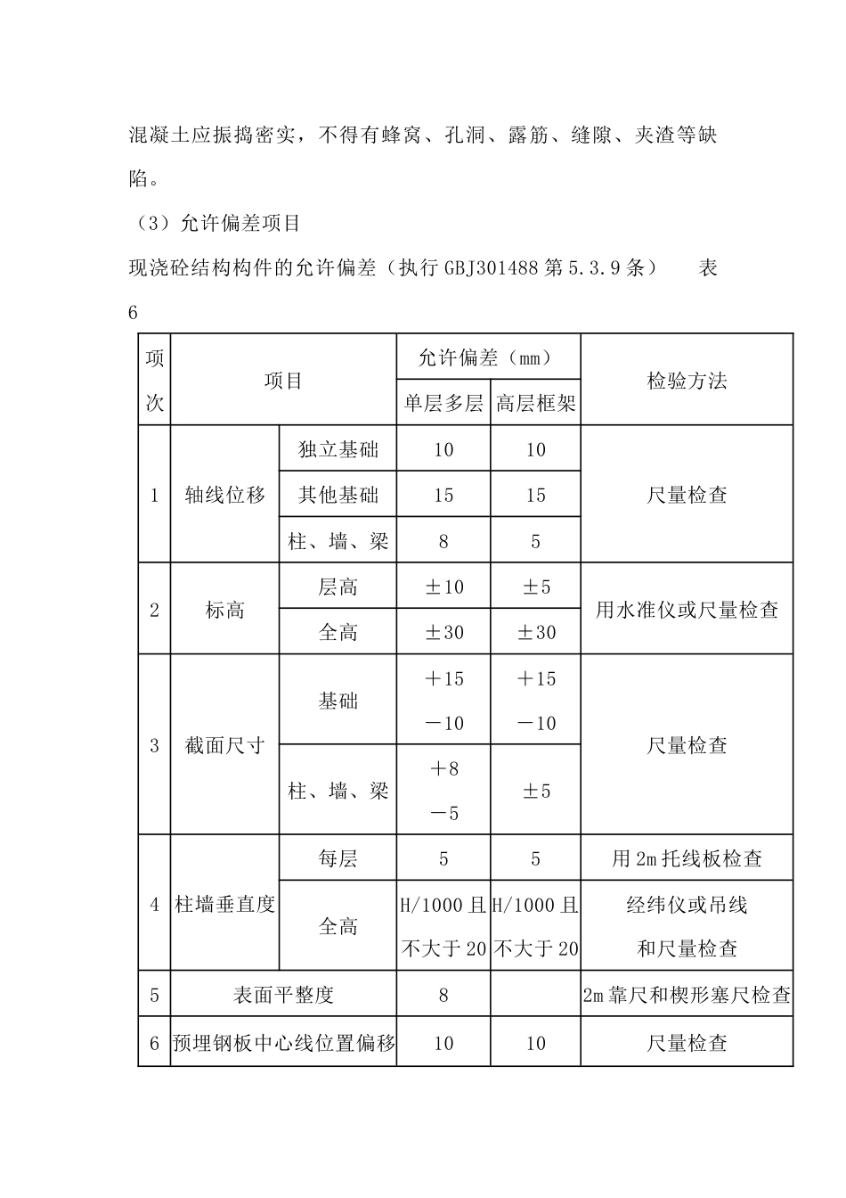 混凝土工程施工质量控制目标、措施_第2页