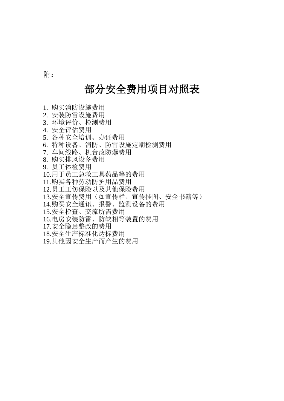20XX年度安全资金投入计划_第2页