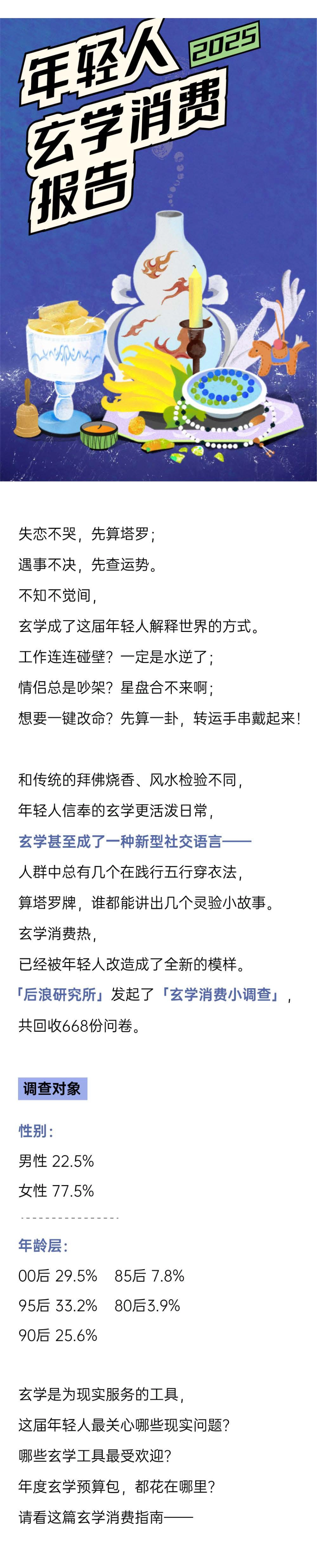2025年轻人玄学消费报告_第1页