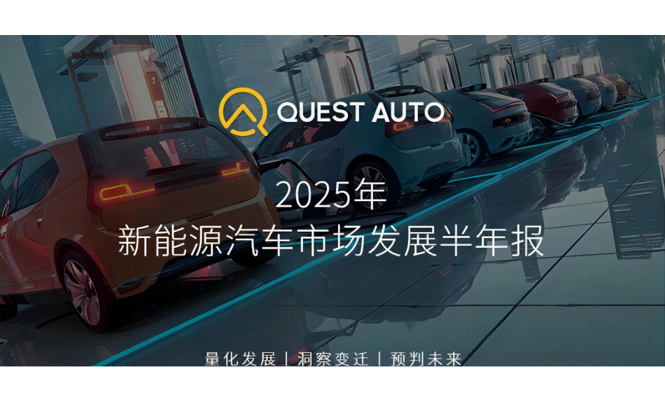 2025年新能源汽车市场发展半年报_第1页