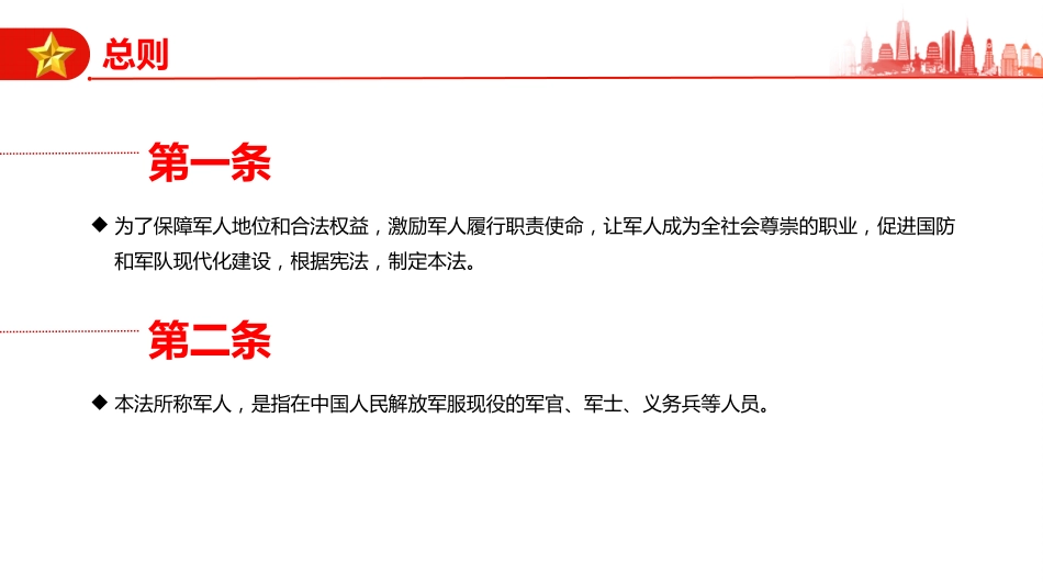 《军人地位和权益保障法》PPT课件（含文字稿）_第3页