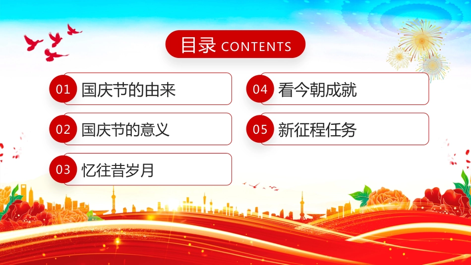 2025热烈庆祝新中国成立76周年PPT国庆76周年课件_第2页