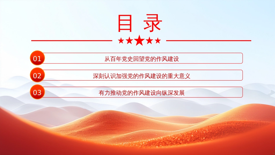 “七一”党课PPT：从党史中汲取作风建设的智慧和力量+_第3页