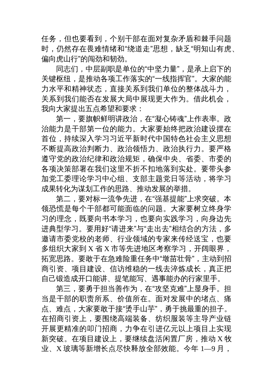 在2025年中层副职讲业务活动上的总结讲话_第3页