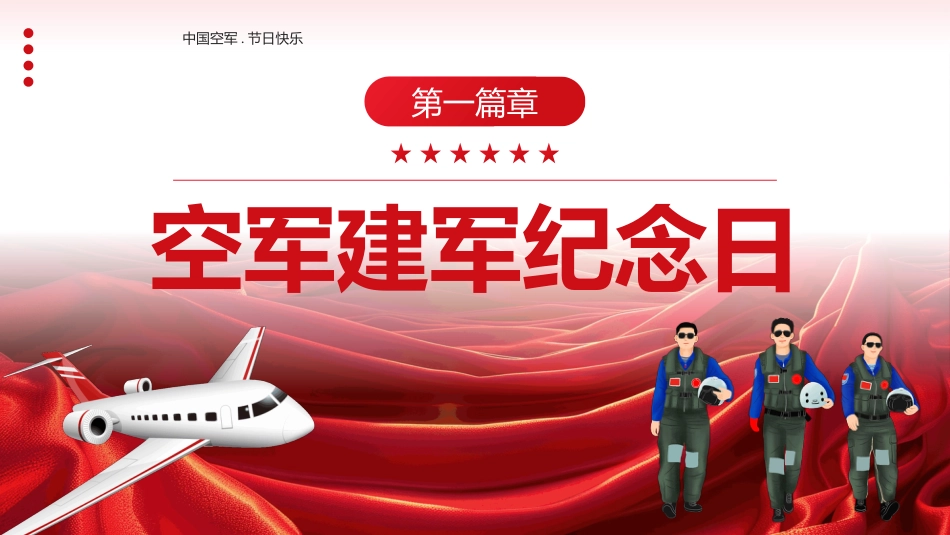 2025中国空军建军节PPT学习课件_第3页
