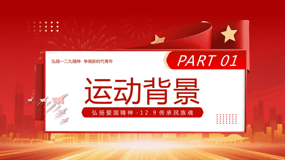 纪念一二九运动90周年PPT主题班会学习课件_第3页
