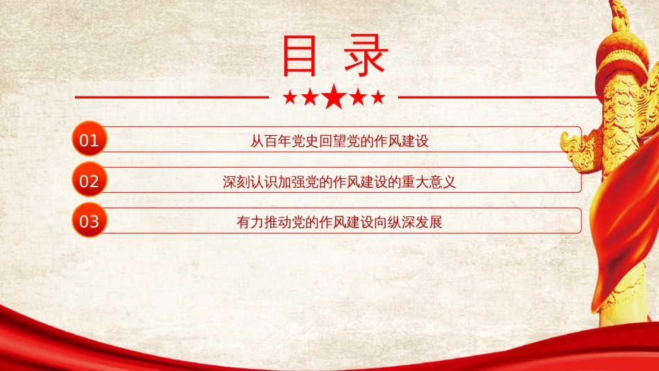 廉政党课PPT:学习运用党的作风建设的历史经验,推进作风建设常态化长效化_第3页