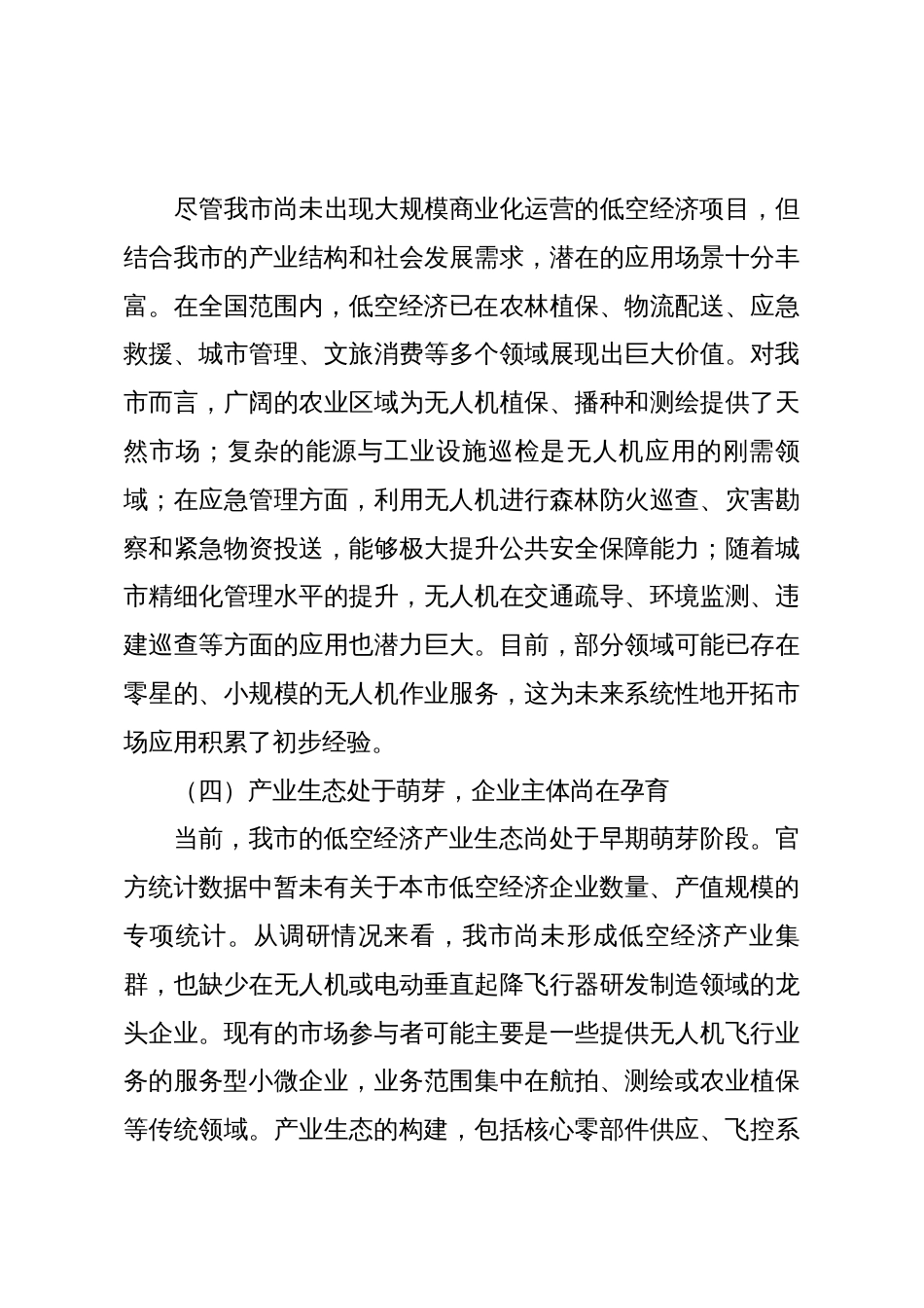 关于2025年全市低空经济发展的调研报告_第3页